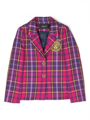 Blazer for piger Versace Kids lilla