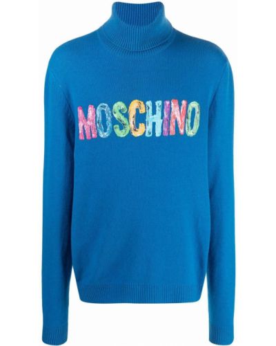 Jersey de tela jersey Moschino azul