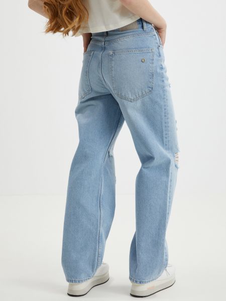 Priliehavé džínsy s rovným strihom Only