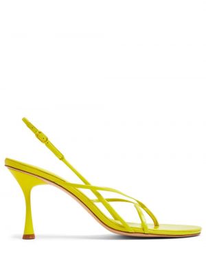 Kožené sandále Studio Amelia žltá