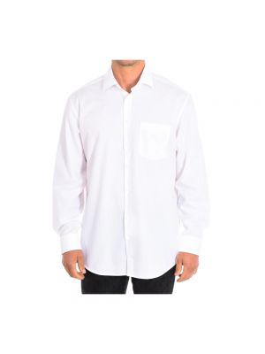 Biała koszula z długim rękawem Seidensticker