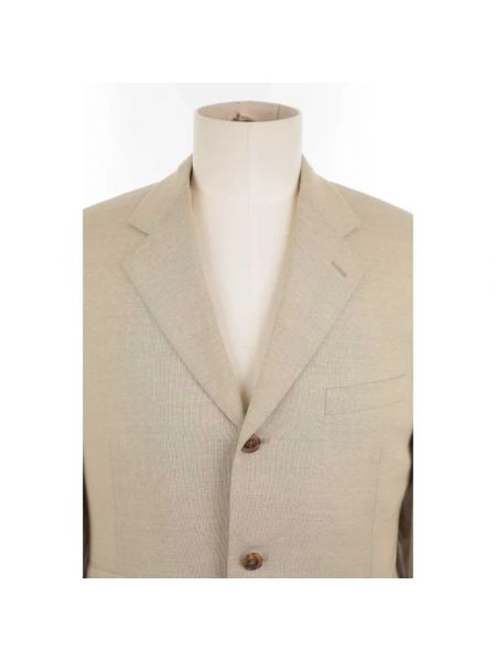 Chaqueta de lana Hermès Vintage beige