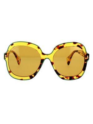 Slnečné okuliare Gucci hnedá