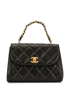 Prešita nakupovalna torba Chanel Pre-owned