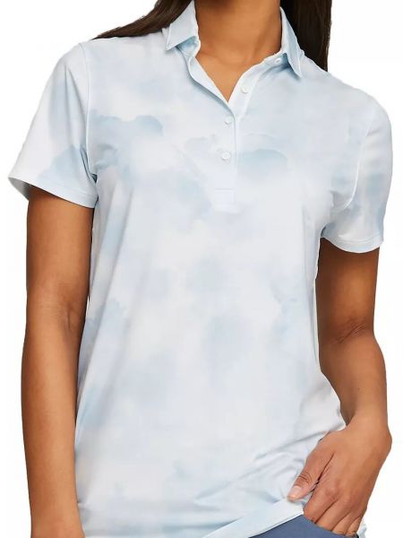 Женская футболка-поло для гольфа Puma MATTR с короткими рукавами Cloudy