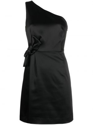 Κοκτέιλ φόρεμα με φιόγκο P.a.r.o.s.h. μαύρο