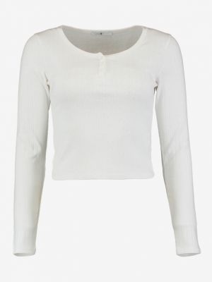Tricou cu mânecă lungă Hailys alb