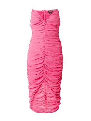 Koktel haljina Misspap ružičasta