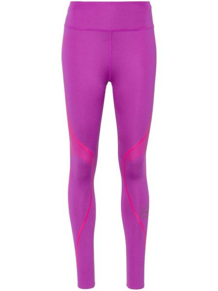 Stretch housut Adidas By Stella Mccartney violetti