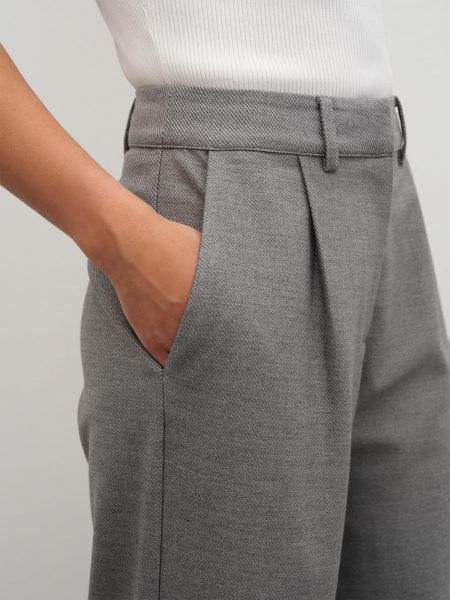Pantaloni plissettati Rære By Lorena Rae grigio