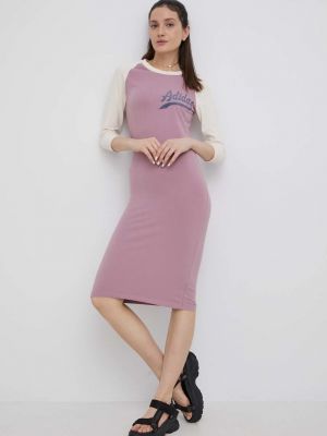 Mini haljina Adidas Originals ružičasta