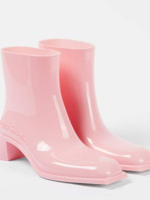 Обувки до глезена Acne Studios розово