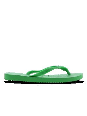 Sandales en cuir Havaianas vert