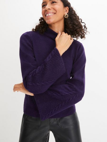 Фиолетовый свитер Bonprix