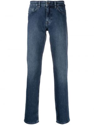 Low waist straight jeans Boss blau