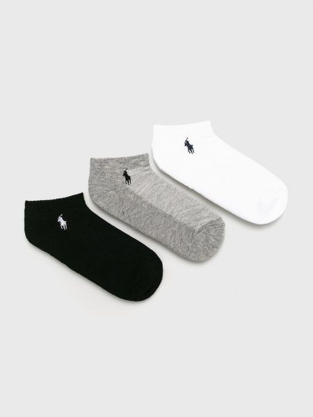 Чорапи за жартиери Polo Ralph Lauren бяло