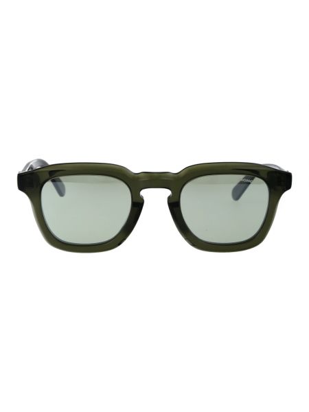 Okulary przeciwsłoneczne Moncler zielone