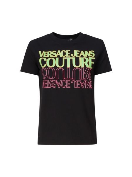 Poloshirt Versace Jeans Couture schwarz