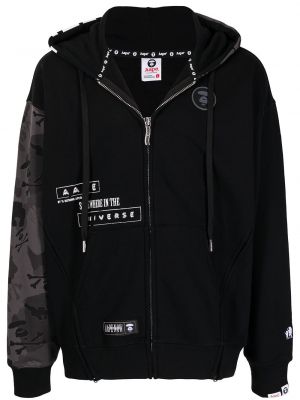 Zip hettegenser Aape By *a Bathing Ape® svart