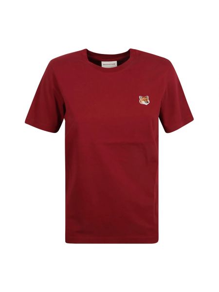 T-shirt Maison Kitsuné rot