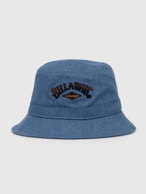 Памучна шапка с козирки Billabong синьо