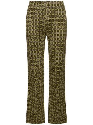 Pantalones de chándal de algodón Wales Bonner marrón