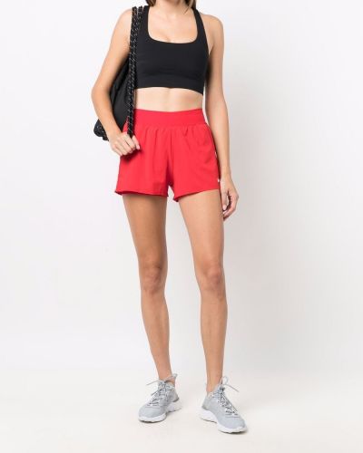 Pantalones cortos con estampado jaspeados Nike rojo