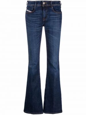 Relaxed fit flare jeans Diesel blå