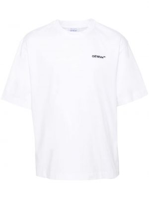 T-shirt en coton à imprimé Off-white