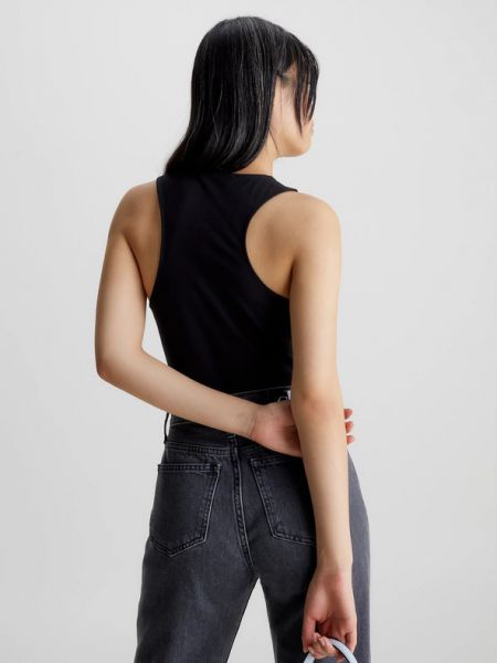 Felső Calvin Klein Jeans fekete