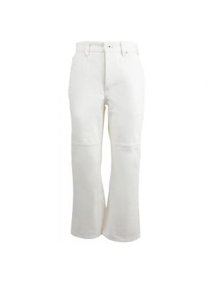 Białe jeansy Jil Sander