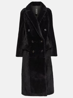 Obojstranný kabát Blancha čierna