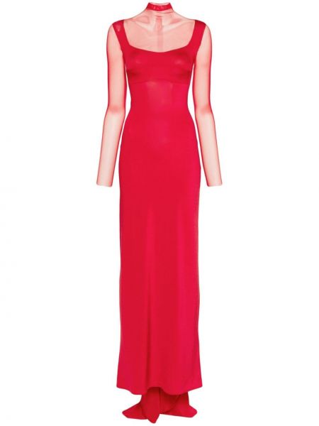 Коктейлна рокля Atu Body Couture червено