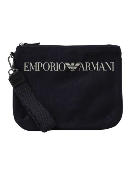 Tasche mit taschen Emporio Armani blau