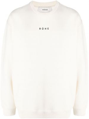 Bluza z nadrukiem Róhe biała