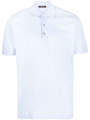 Поло тениска Peserico синьо