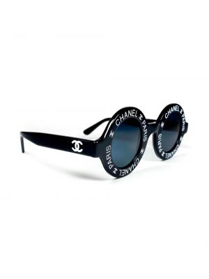 Okulary przeciwsłoneczne z nadrukiem Chanel Pre-owned