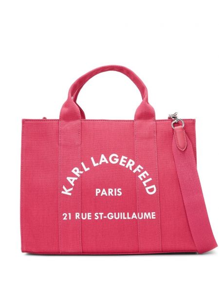 Shopper handtasche Karl Lagerfeld pink