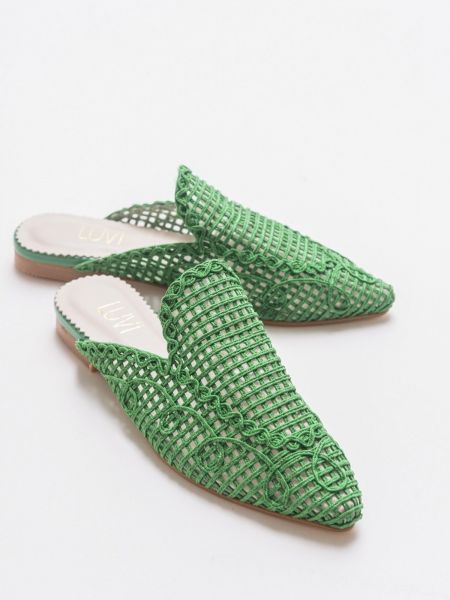 Domáce papuče Luvishoes zelená