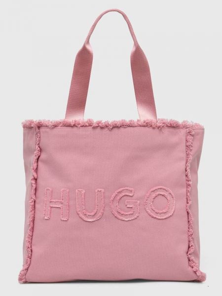 Shopperka Hugo różowa