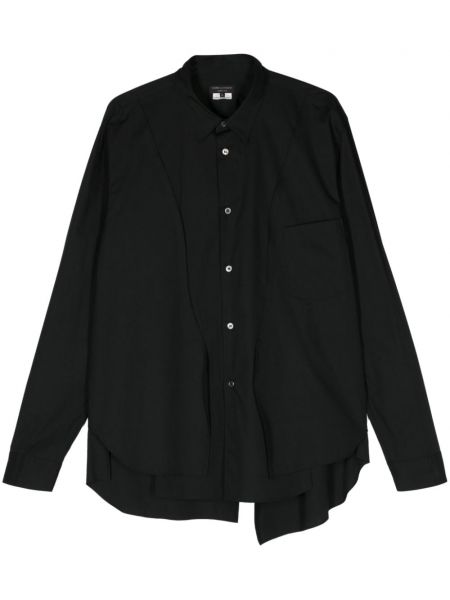 Βαμβακερό πουκάμισο Comme Des Garçons μαύρο