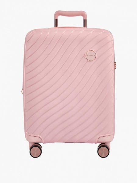 Розовый чемодан Magellan