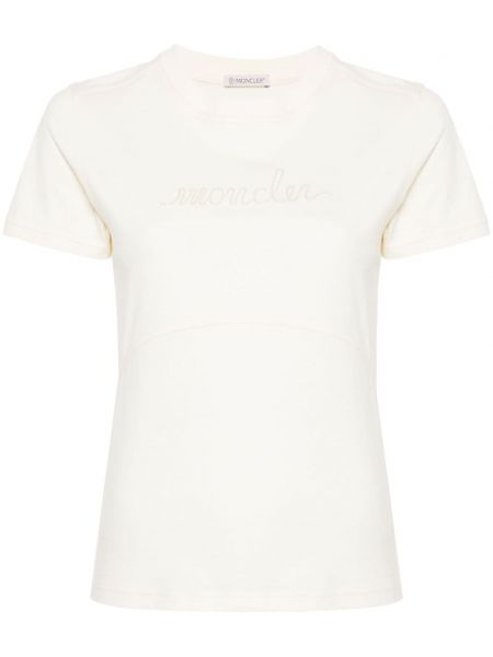 Broderet t-shirt Moncler