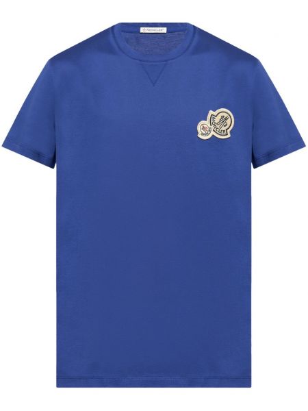 T-shirt Moncler blå