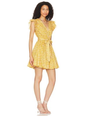 Mini vestido Cleobella amarillo