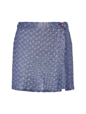 Mini sukně Missoni modré