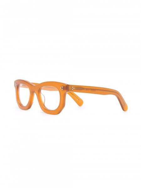 Okulary Lesca pomarańczowe