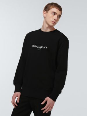 Hanorac din bumbac Givenchy negru