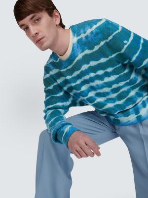 Jersey de lana de cachemir de tela jersey Amiri azul