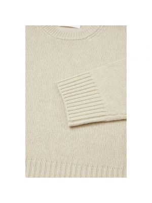 Sweter z wełny merino oversize Skall Studio biały